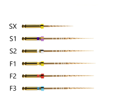 Протейпер  GOLD машинный F3 стерильный (6 шт.), (Dentsply)